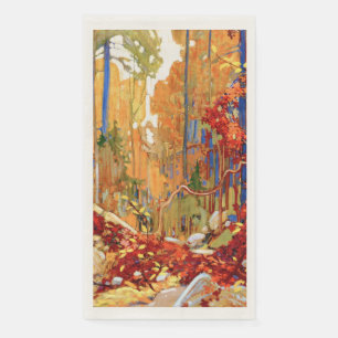 Autumn's Garland by Tom Thomson Napkin