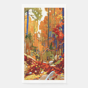 Autumn's Garland, famous painting, Napkins