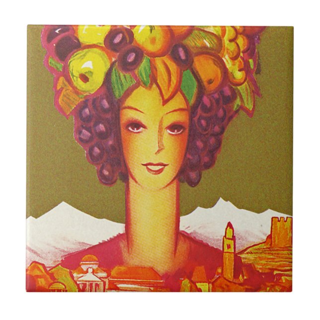 Autunno a Merano Tile (Front)