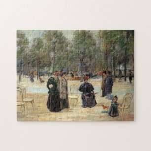 Aux Champs-Élysées Louis Abel-Truchet Jigsaw Puzzle