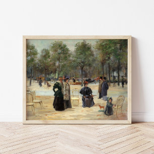 Aux Champs-Élysées   Louis Abel-Truchet Poster