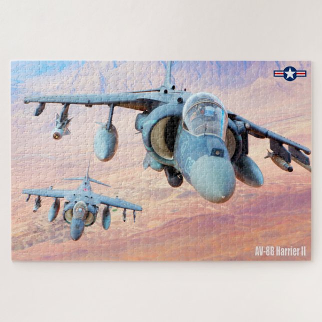 AV-8B HARRIER II (20x30 INCH) Jigsaw Puzzle (Horizontal)