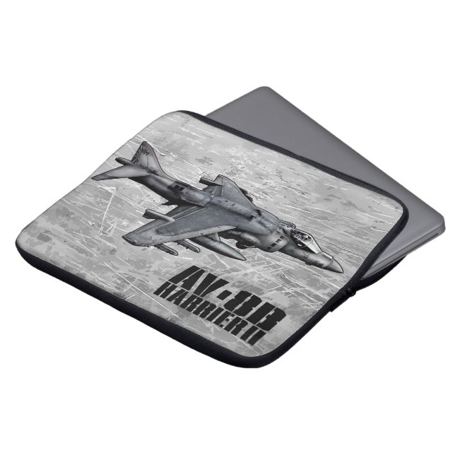 AV-8B Harrier II Laptop Sleeve (Front Top)