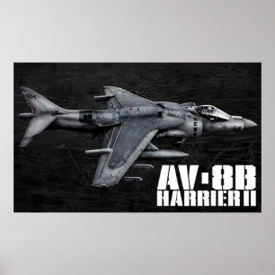AV-8B Harrier II Poster