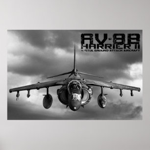 AV-8B Harrier II Poster