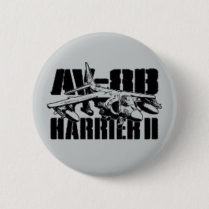 AV-8B Harrier II Round Button