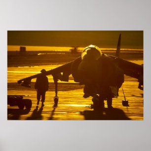 AV-8B Harrier Jet Poster