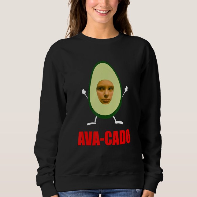 Ava Avocado Sweatshirt (Front)