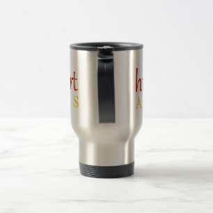 Ava Miles "Humour Heart" Travel Mug