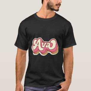 Ava Name Personalised First Name Surname T-Shirt