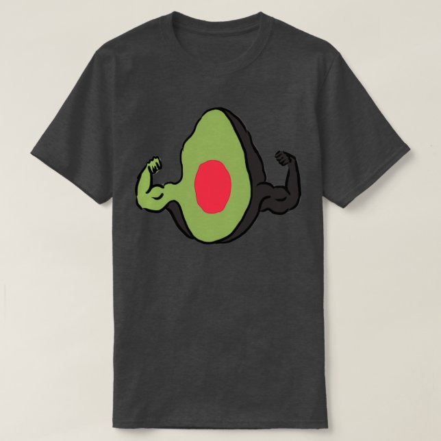 Avacado Flex T-Shirt (Design Front)