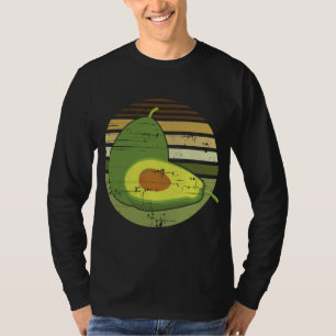 Avacado Fruit Retro Men Avocado Fruit Women T-Shirt