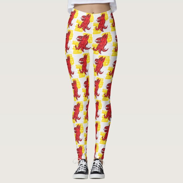 Avacal Gryphons Leggings (Front)