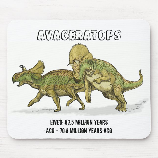 Avaceratops Dinosaur Mousepad (Front)