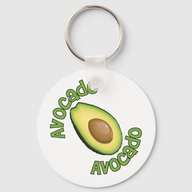 Avacodo Avacado Key Ring (Front)