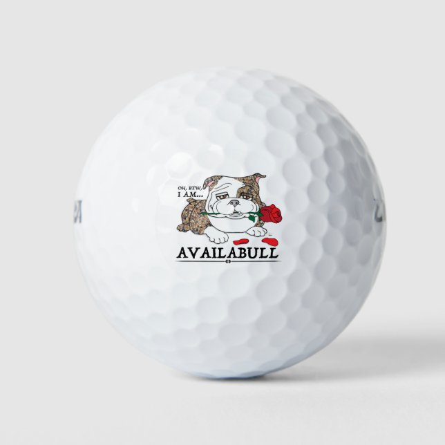 Availabull Golf Balls (Front)