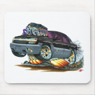 Avalanche Black Truck Mouse Pad