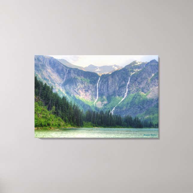 Avalanche Lake Canvas Print (Front)