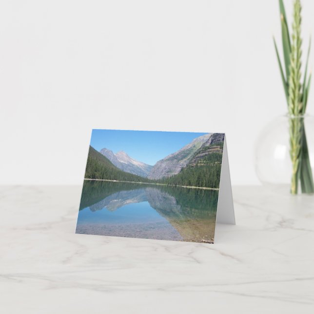 Avalanche Lake Card (Front)