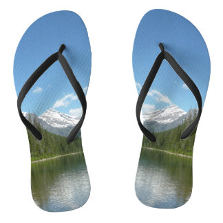 Avalanche Lake I in Glacier National Park Jandals