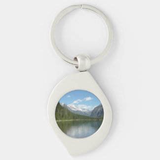 Avalanche Lake I in Glacier National Park Key Ring