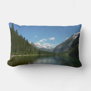 Avalanche Lake I in Glacier National Park Lumbar Cushion