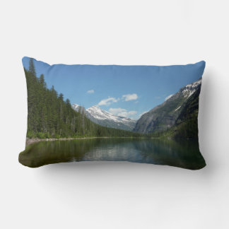 Avalanche Lake I in Glacier National Park Lumbar Cushion