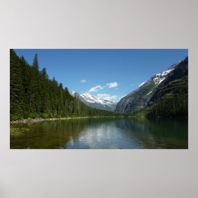 Avalanche Lake I in Glacier National Park Poster (Front)