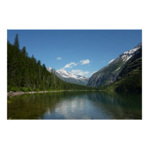 Avalanche Lake I in Glacier National Park Poster