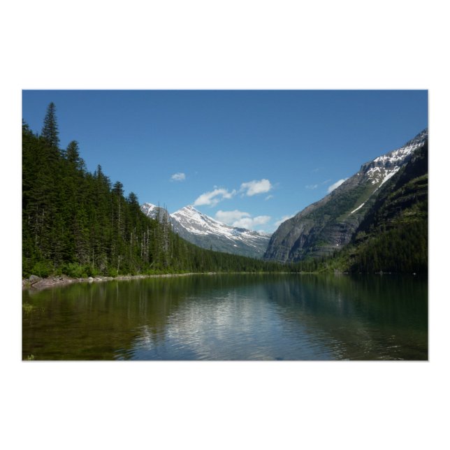 Avalanche Lake I in Glacier National Park Poster (Front)