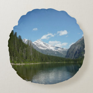 Avalanche Lake I in Glacier National Park Round Cushion
