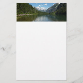 Avalanche Lake I in Glacier National Park Stationery