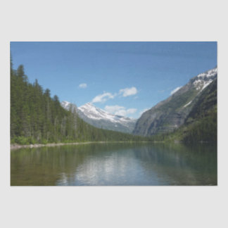 Avalanche Lake I in Glacier National Park Tissue Paper