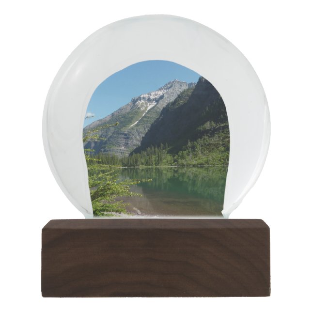 Avalanche Lake II in Glacier National Park Snow Globe (Front)