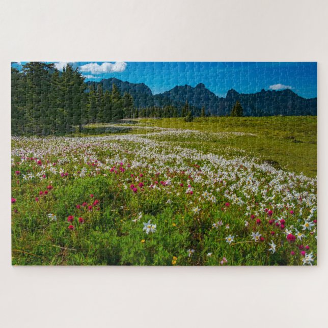 Avalanche Lily Superbloom Jigsaw Puzzle (Horizontal)