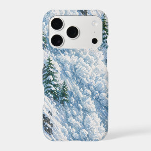 Avalanche Mountain Snow Scene