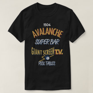 Avalanche Super Bar Marquette - Full Colour T-Shirt