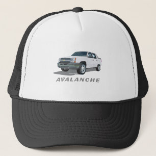 Avalanche White Trucker Hat