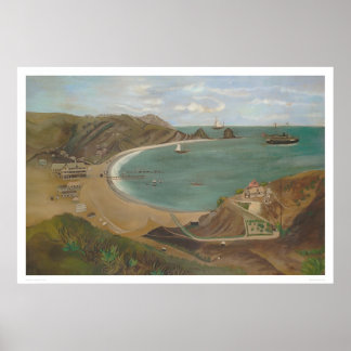 Avalon Bay, Santa Catalina Island (1212) Poster