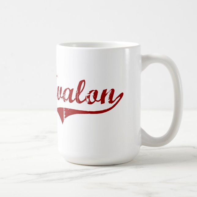 Avalon California Classic Design Coffee Mug (Right)