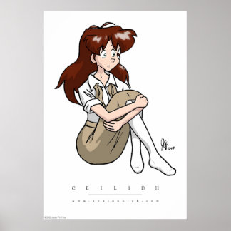 Avalon - Ceilidh Character Portrait Poster