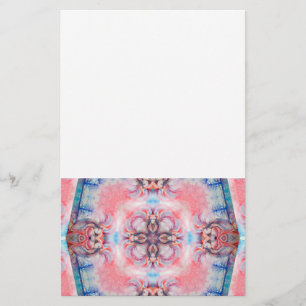 AVALON Lady Of  Lake, Magic Pink Water Reflections Stationery