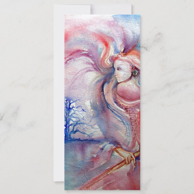 AVALON psychedelic pink purple metallic champagne Invitation (Front)