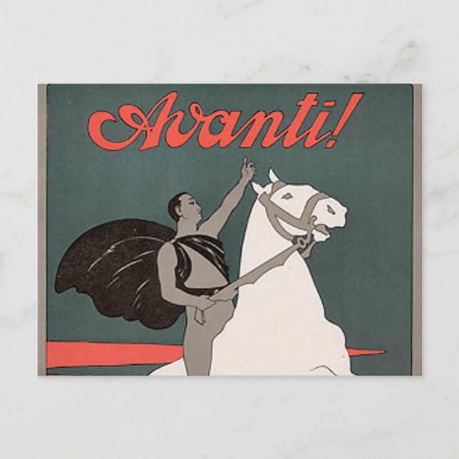 Avanti Postcard (Front)
