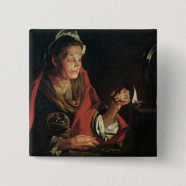 Avarice 15 Cm Square Badge (Front)