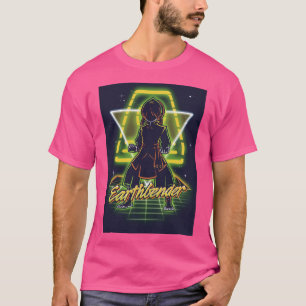 Avatar Toph Beifong Earthbender The Last 80s neon  T-Shirt