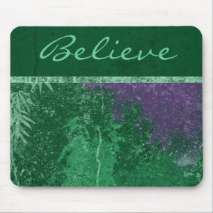 Avatar Toxic Green "Believe" Mouse Pad