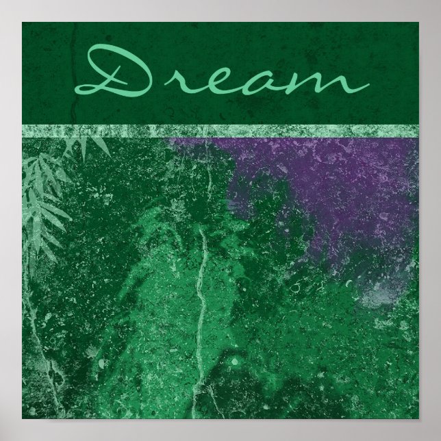 Avatar Toxic Green "Dream" Canvas Print (Front)