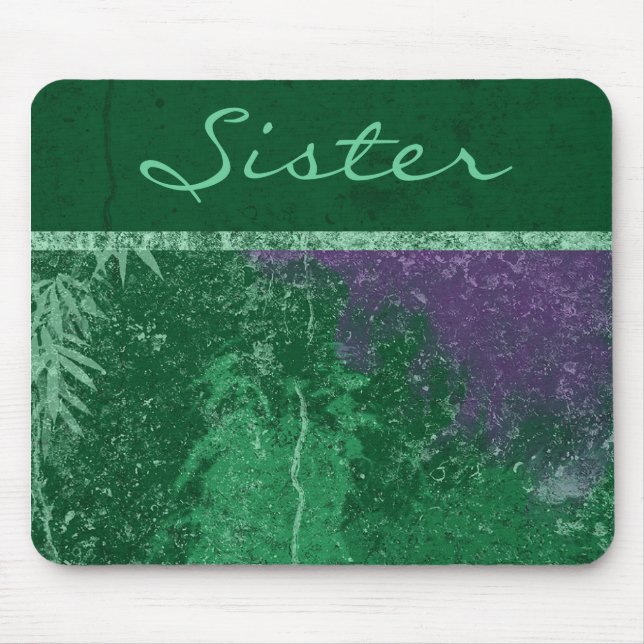 Avatar Toxic Green "Sister" Mouse Pad (Front)
