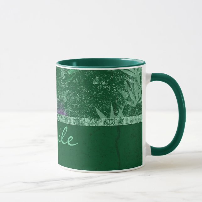 Avatar Toxic Green "Smile" Ceramic Mug (Right)